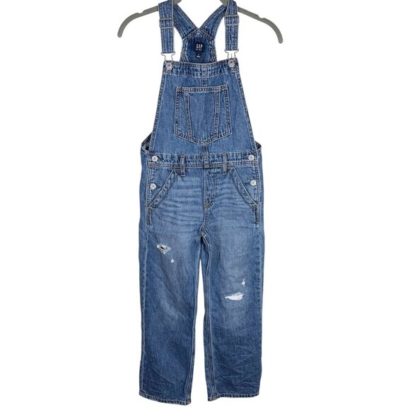 Gap Kids Denim Overalls Size Large - Picture 1 of 4